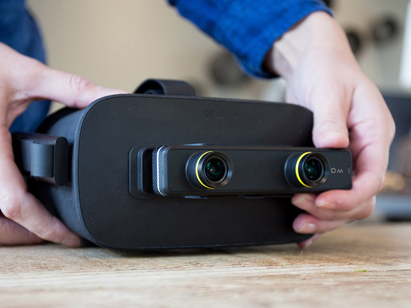 HTC VIVEやOculus Riftに装着して2.2Kで3Dマッピングするカメラ「ZED