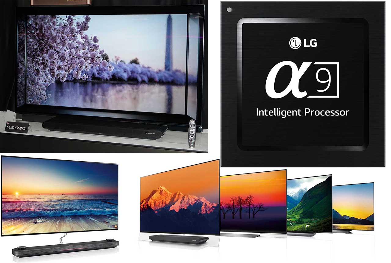 LG、有機EL専用「α9」搭載の“選べる”有機ELテレビ。4K+AI+Dolby Atmos 
