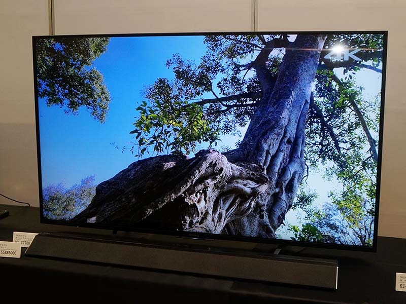 テレビ　SONY KJ55X9300C