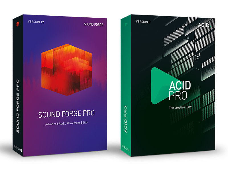 DSD対応の波形編集「SOUND FORGE Pro 12」、31日まで9,800円。「ACID