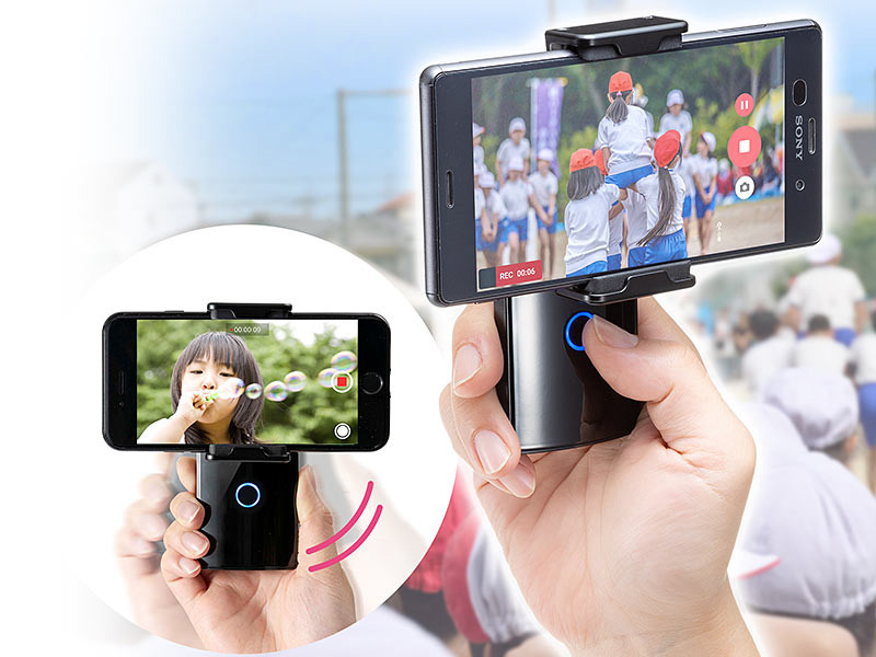 9,074円のスマホ用1軸スタビライザー。約2万円の3軸モデルも - AV Watch