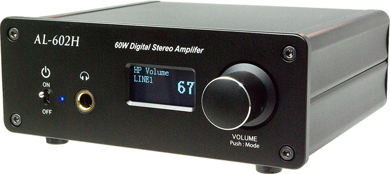 オーディオ機器Amulech AL-602H デジタルパワーアンプ