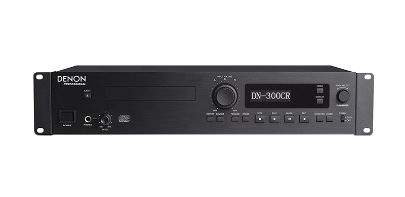 DENON DN-3601R テープレコーダー動作確認済み DENON Pro、2UサイズのCDレコーダ「DN-300CR」。約39,800円 - AV Watch