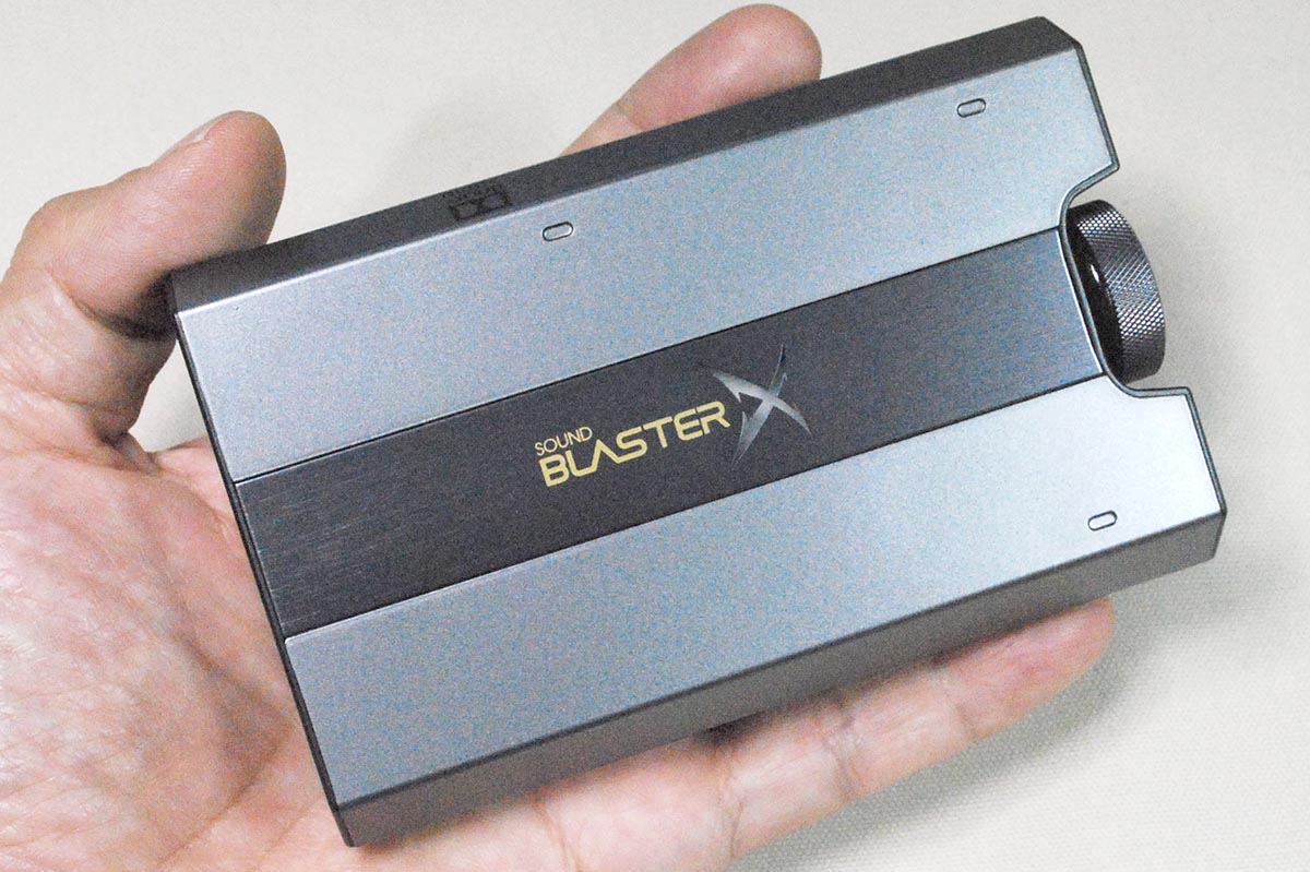 藤本健のdigital Audio Laboratory 14 800円の Sound Blasterx G6 でpcオーディオを高音質化 Dtmにも使える Av Watch