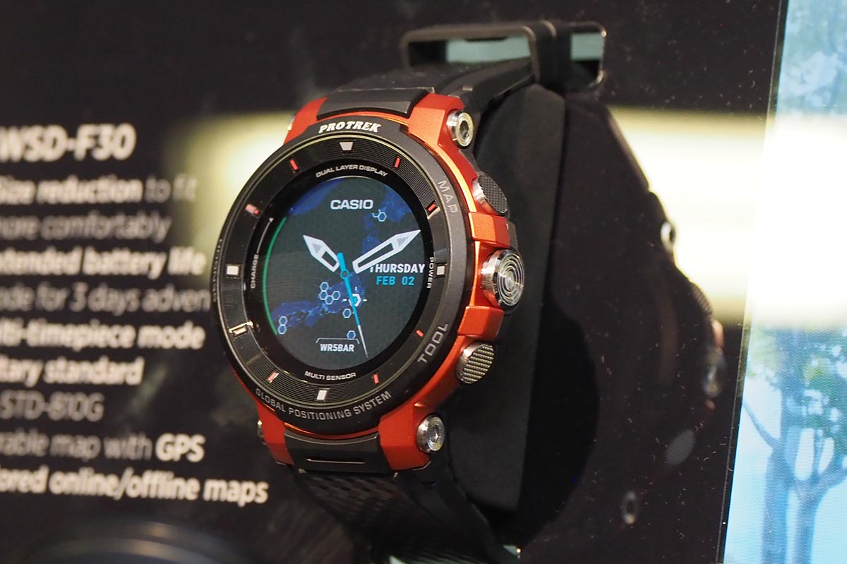 カシオ、有機EL搭載Wear OSスマートウォッチ「PRO TREK Smart」。地図付きで3日間動作 - AV Watch