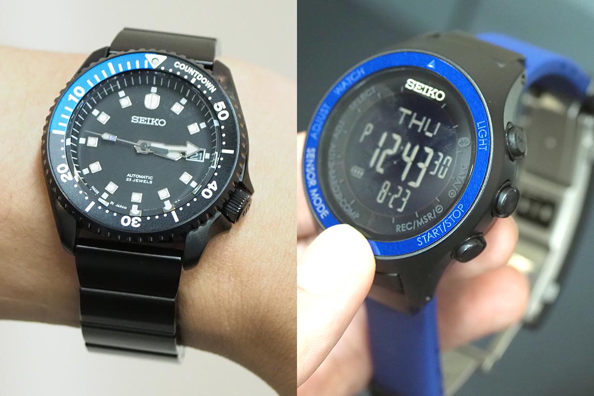 ソニー×セイコーのwena wristスマートウォッチ。ダイバーズ風proと 