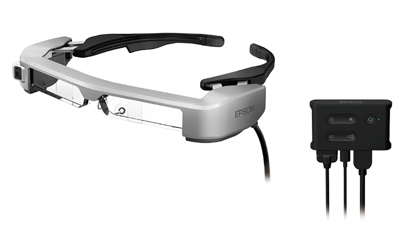 エプソン、USB-C対応のMOVERIOスマートグラス。シースルーでドローン