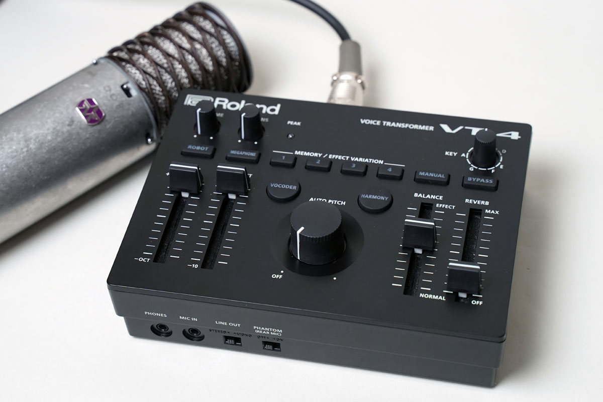 Roland VT-4 Voice Transformer ボイスチェンジャー | chidori.co