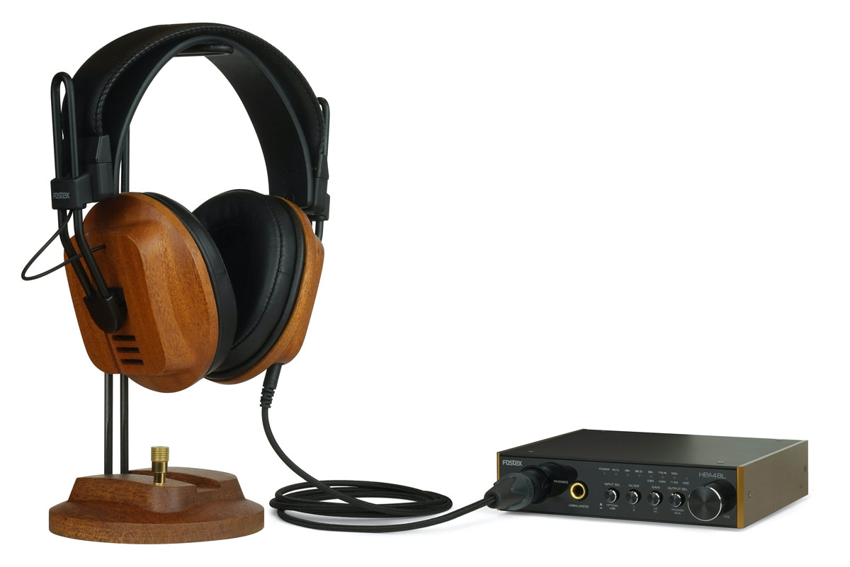 Fostex、RP振動板ヘッドフォン+アンプ+XLRケーブルで8万円のバランス 