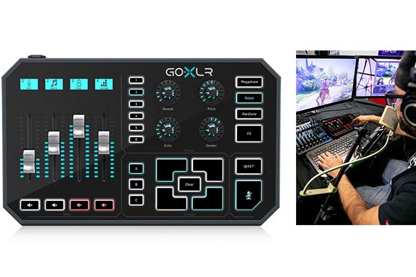 ゲーム音声をエフェクト付きでネット配信。HELICON GAMING「GoXLR」 - AV Watch