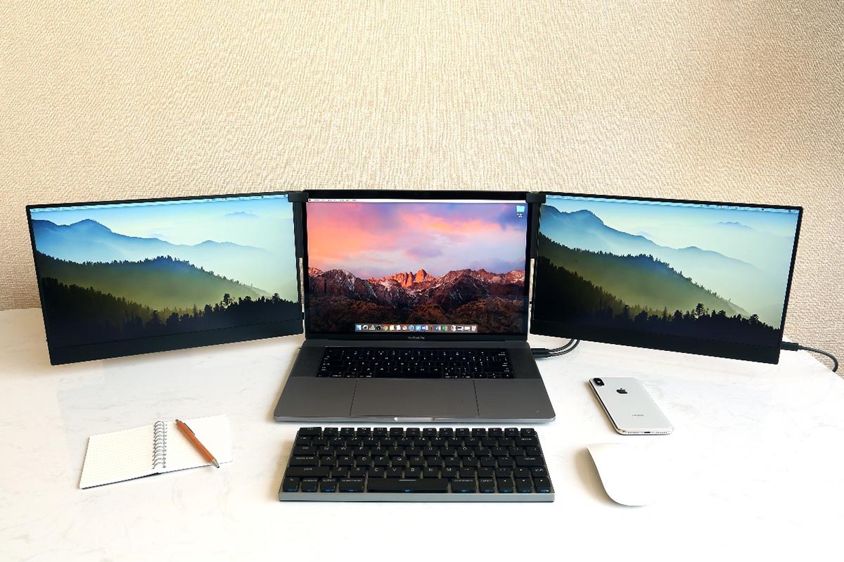 USB給電やモバイルバッテリで動作する15.6型液晶「Vinpok Split」 - AV 
