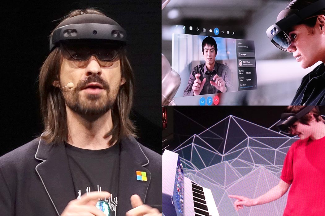 マイクロソフト「HoloLens 2」。視野角2倍&解像感倍増。両手の指を認識