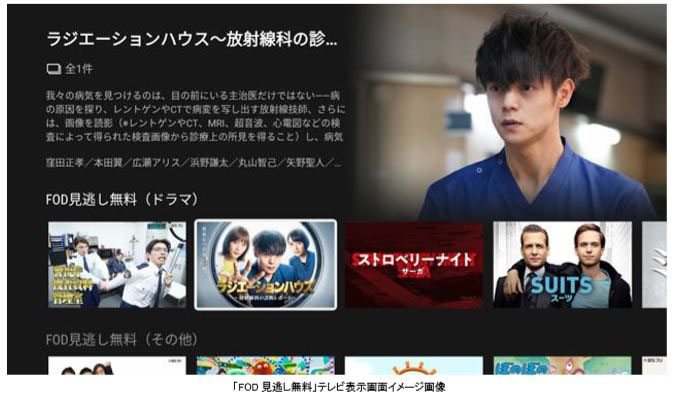 Fod見逃し無料 がandroid Tvやfire Tv対応 30番組をtvの大画面で Av Watch