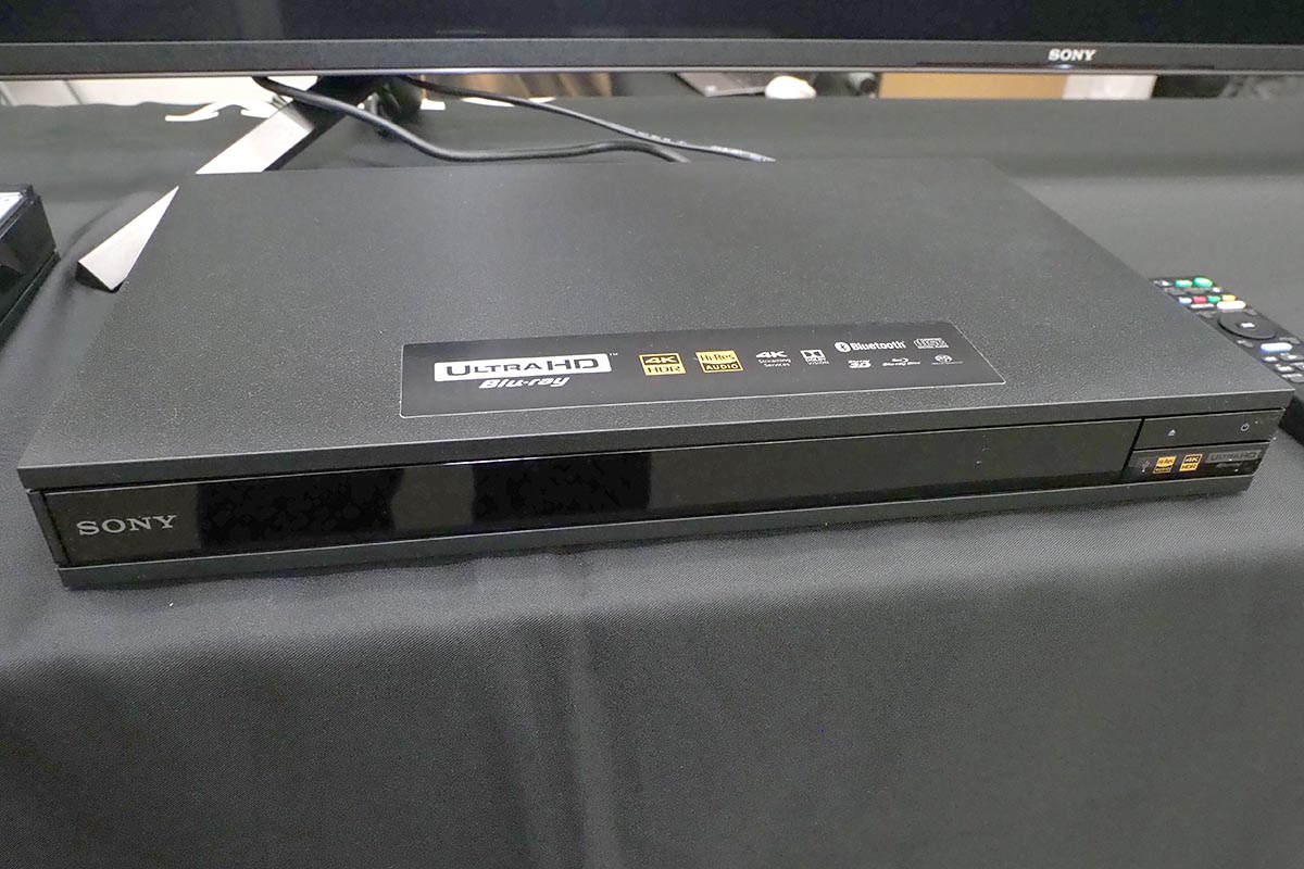 ソニー、Dolby Vision対応UHD BDプレーヤー上位機。約4.5万円の