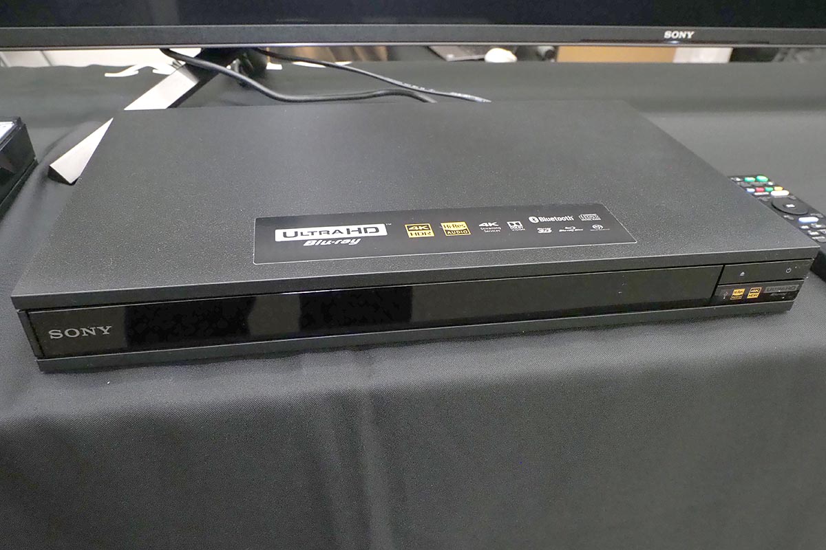 SONY UltraHD Blu-rayブルーレイプレーヤー UBP-X800