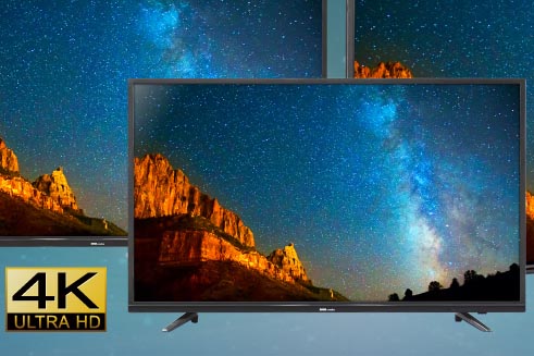 DMM、45,800円の4K/HDR対応43型液晶。HDMI 2.0×3装備、55/65型も - AV