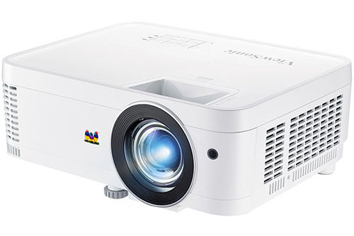 【美品】ViewSonic PX706HD 短焦点プロジェクター フルHD 箱付 3,000ルーメンでUSB-C装備の映画&ゲーム向け短焦点プロジェクター - AV