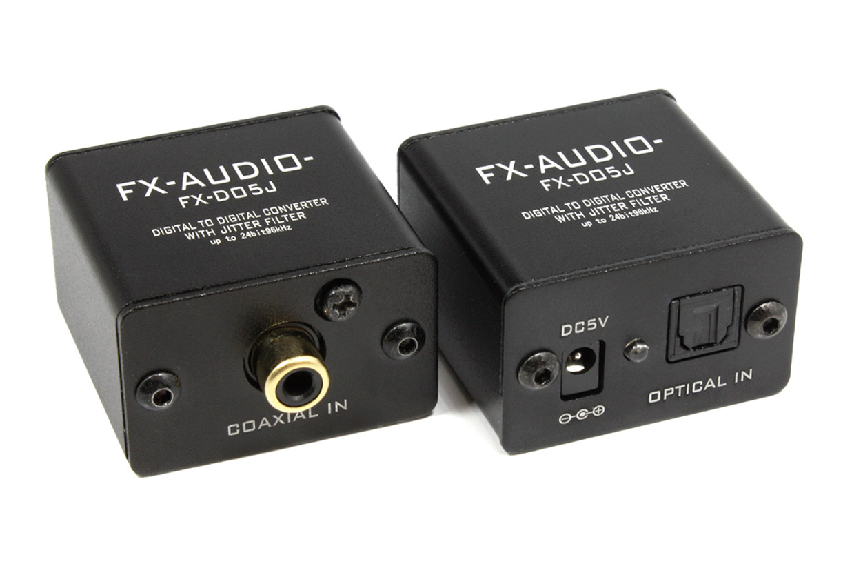 FX-AUDIO-、1,480円の光/同軸デジタルコンバータ。PCM 96/24対応 - AV 