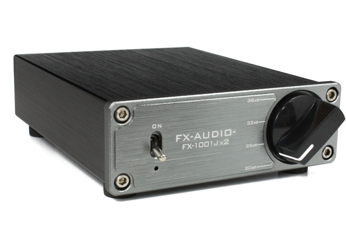 FX-AUDIO-、アンプICをデュアルモノラルで搭載した6,980円のステレオ 
