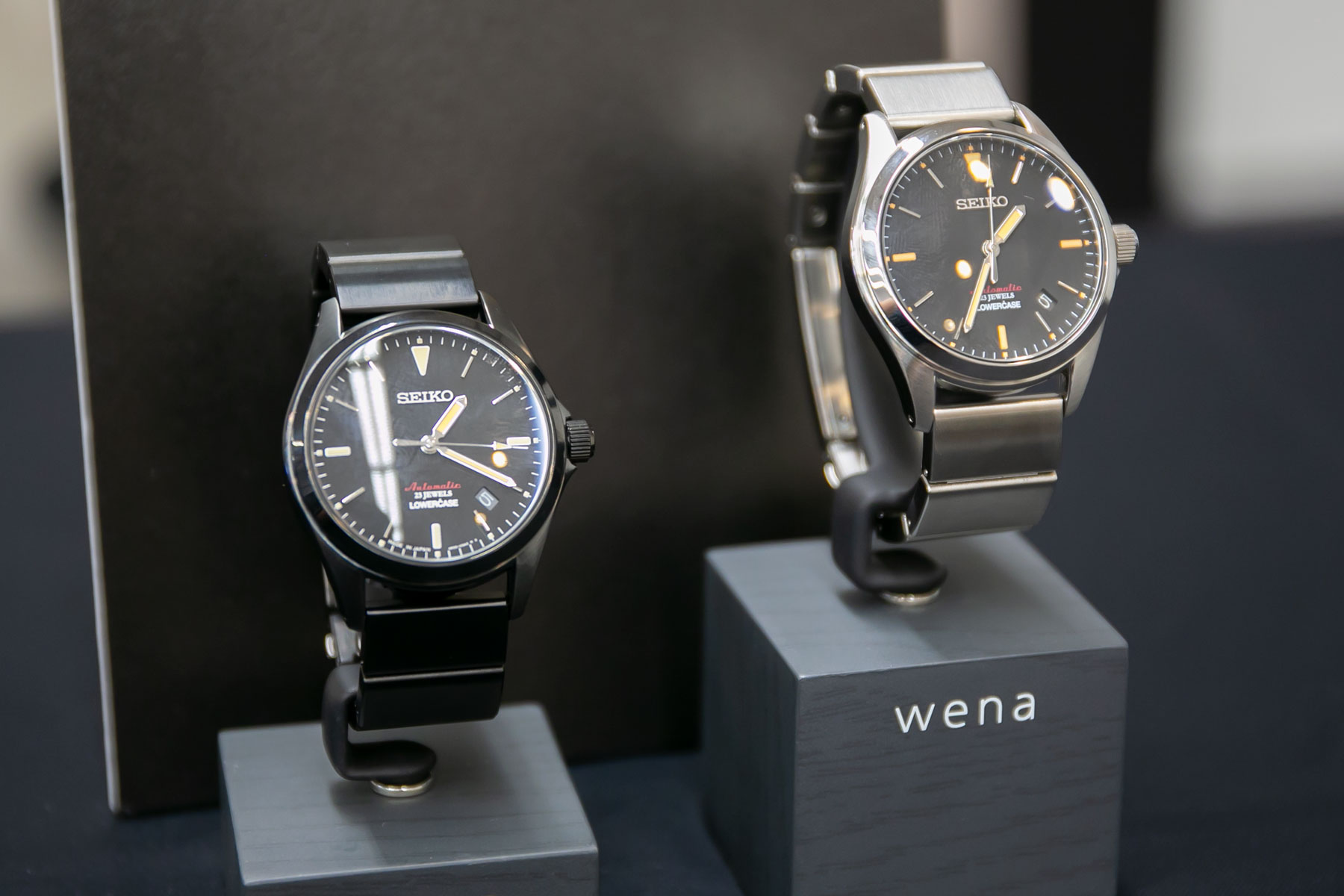 メンズ新品　wena LOWERCASE SEIKO WNW-SB15A/S　SONY