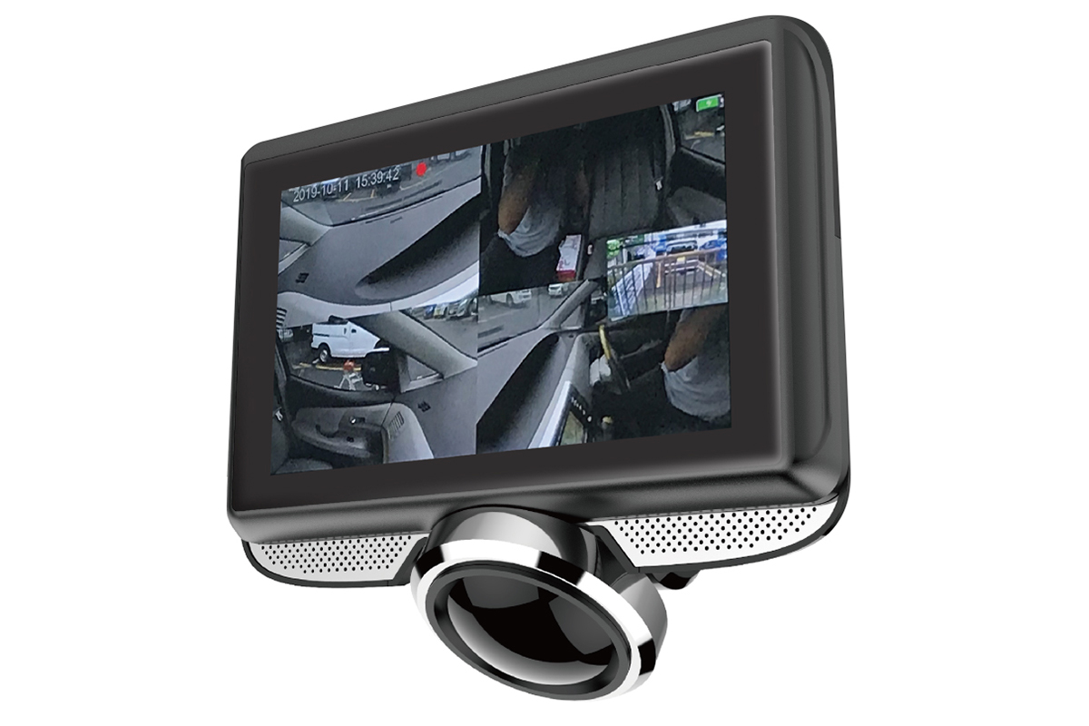 360度撮影できるドライブレコーダーとリアカメラ、セットで約12,800円