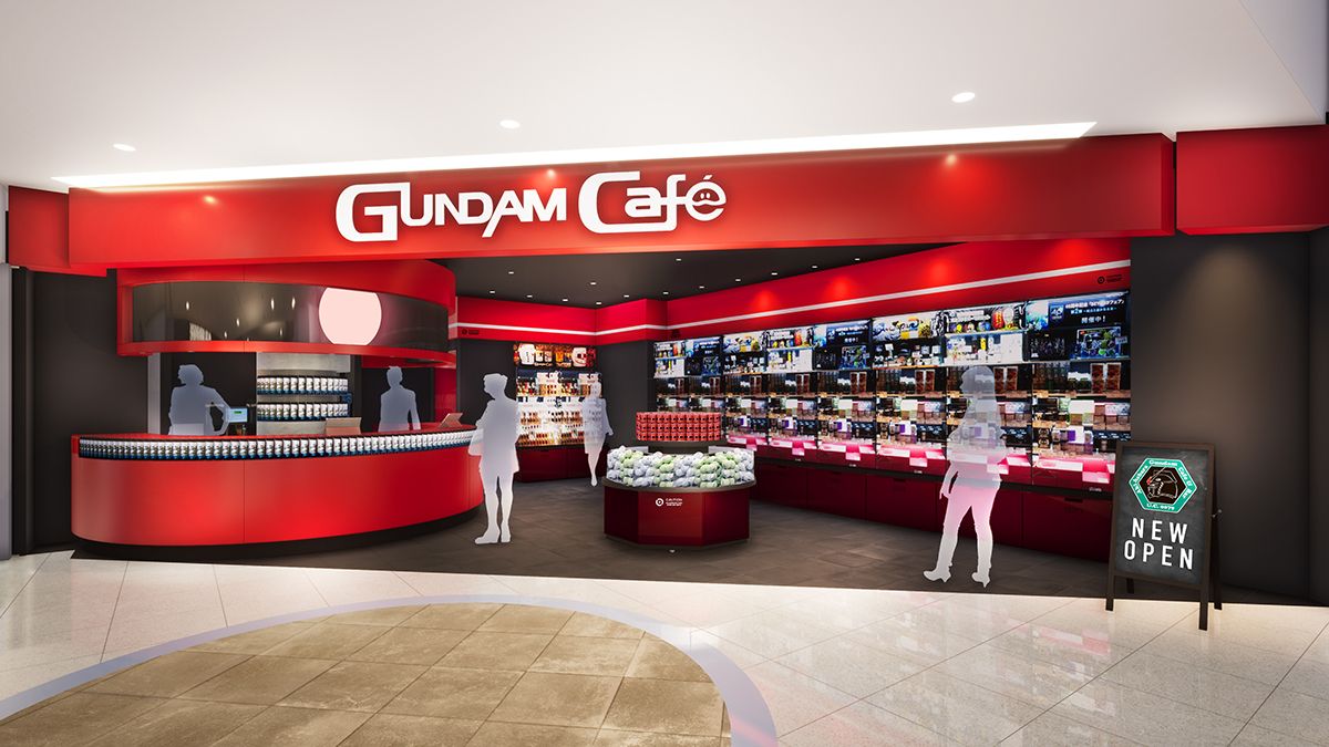 Gundam Cafe 福岡店 11月30日オープン 博多弁ver グッズも Av Watch