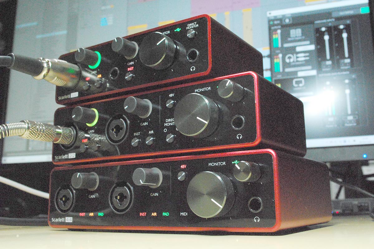 藤本健のDigital Audio Laboratory】赤いUSBオーディオがType-Cになって音質もUP。Focusrite「Scarlett  Gen3」の実力-AV Watch
