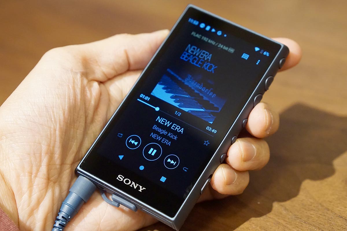 柔らかい ソニー ウォークマン 64GB Aシリーズ NW-A107 ハイレゾ対応 MP3プレーヤー bluetooth androi  通販