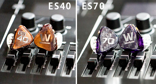 Westone、新カスタムIEM「ES40/70」。ES70は大型低域BAと、ES80の高域&中域BA搭載 - AV Watch