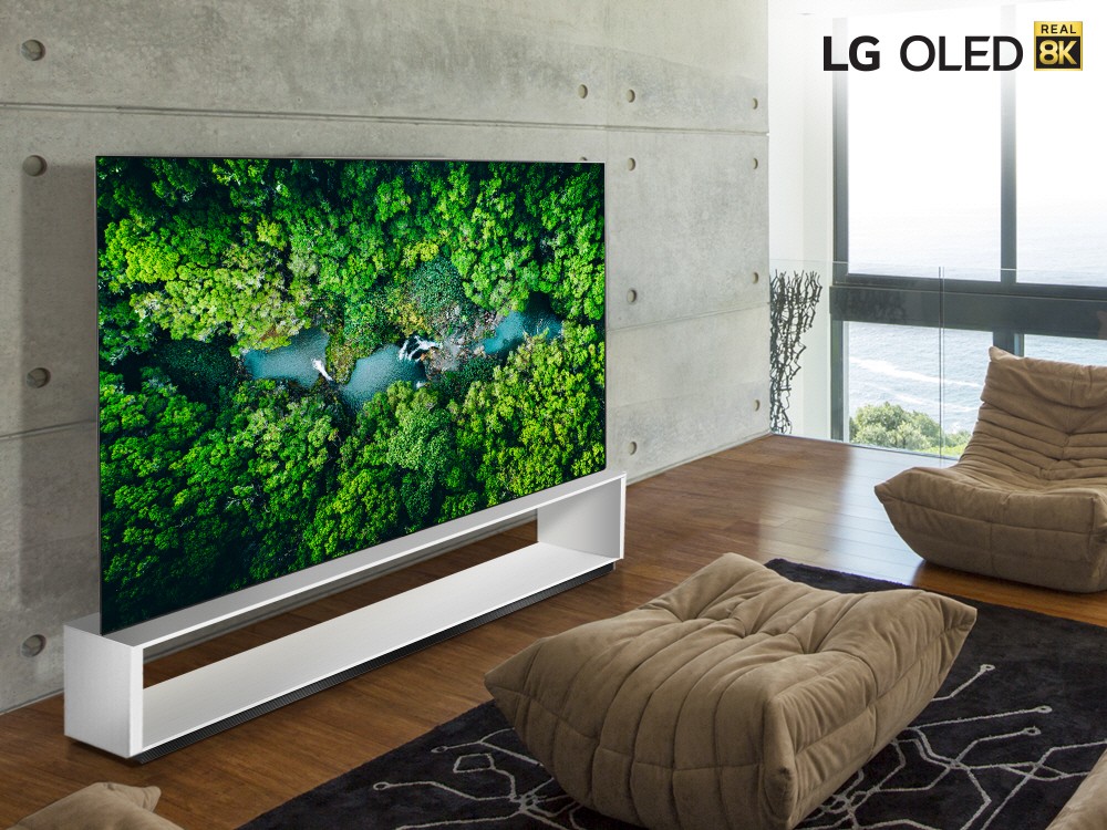 LG、CESで新8K TVラインナップ発表。有機ELは88/77型。液晶は3シリーズ 
