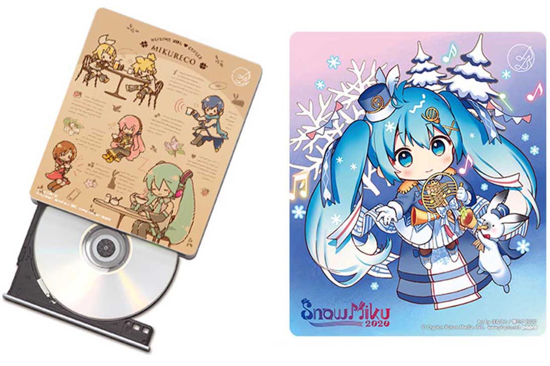 初音ミクのCDレコ新デザイン発売。SNOW MIKUイベント限定