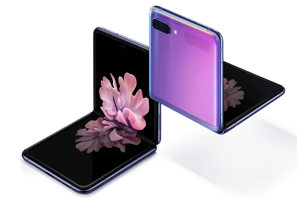 縦に折り畳みできる”スマホ「Galaxy Z Flip」登場。auから - AV