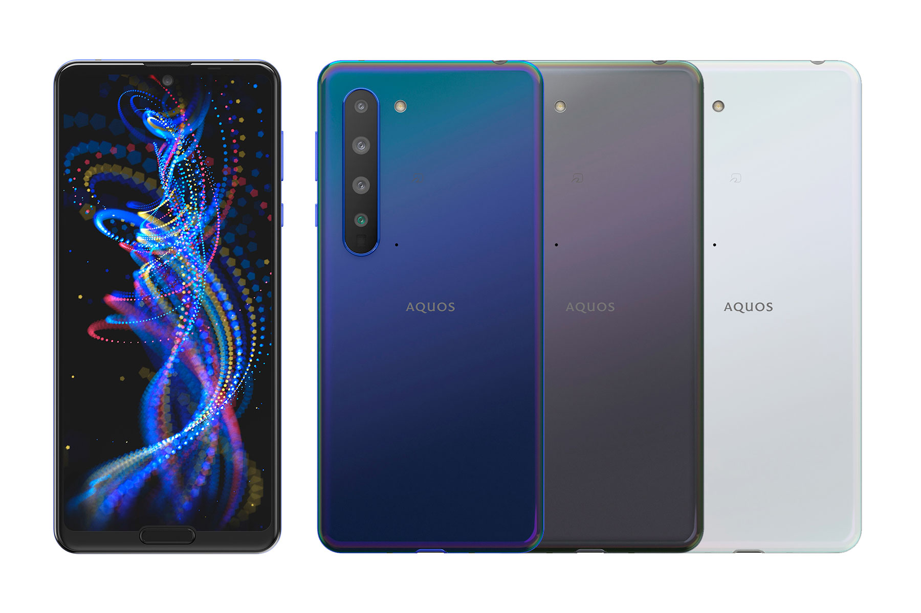 シャープ、8K動画が撮れる5G対応“4眼”スマホ「AQUOS R5G」'20年春発売