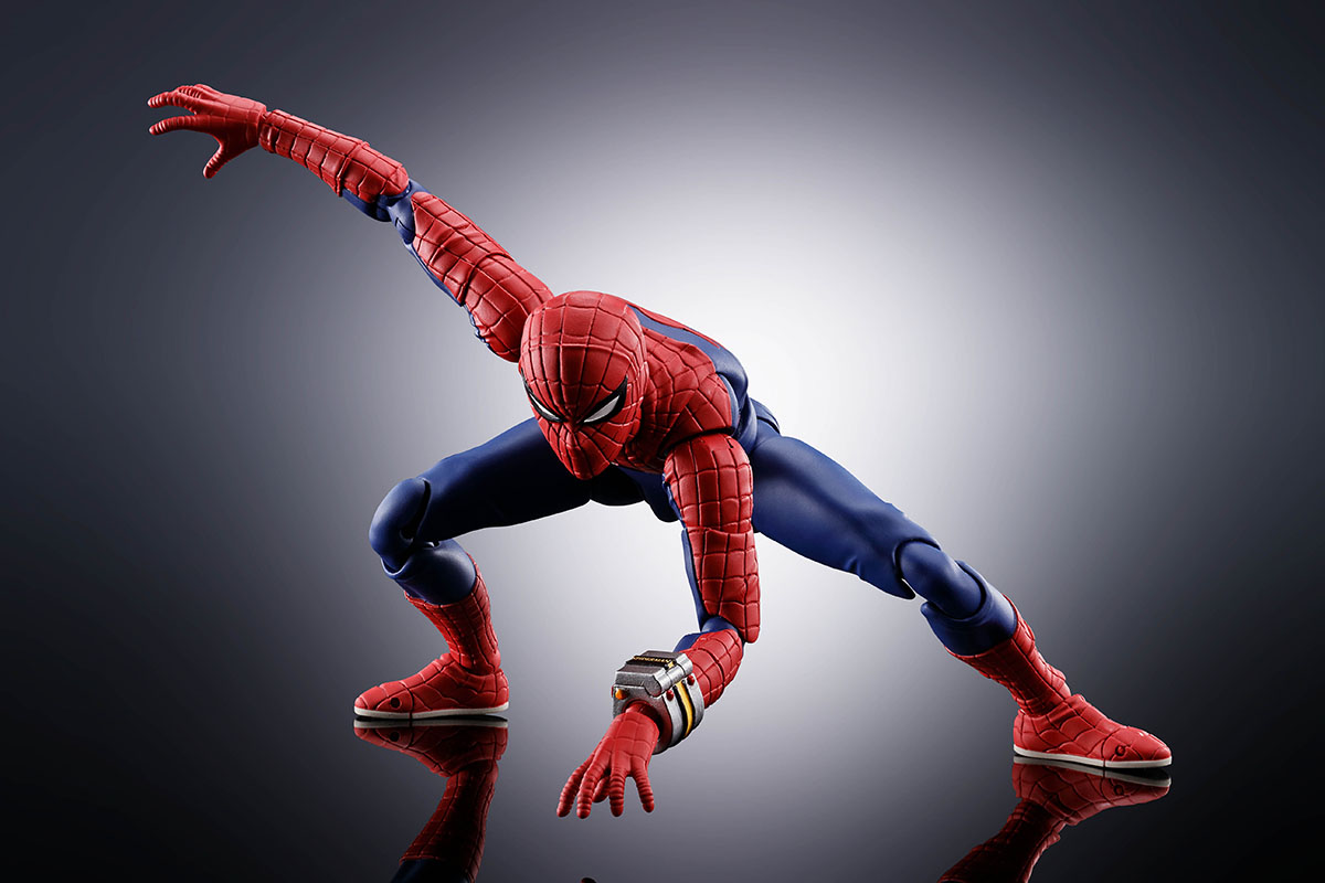 スパイダーマン フィギュア スタンド照明-