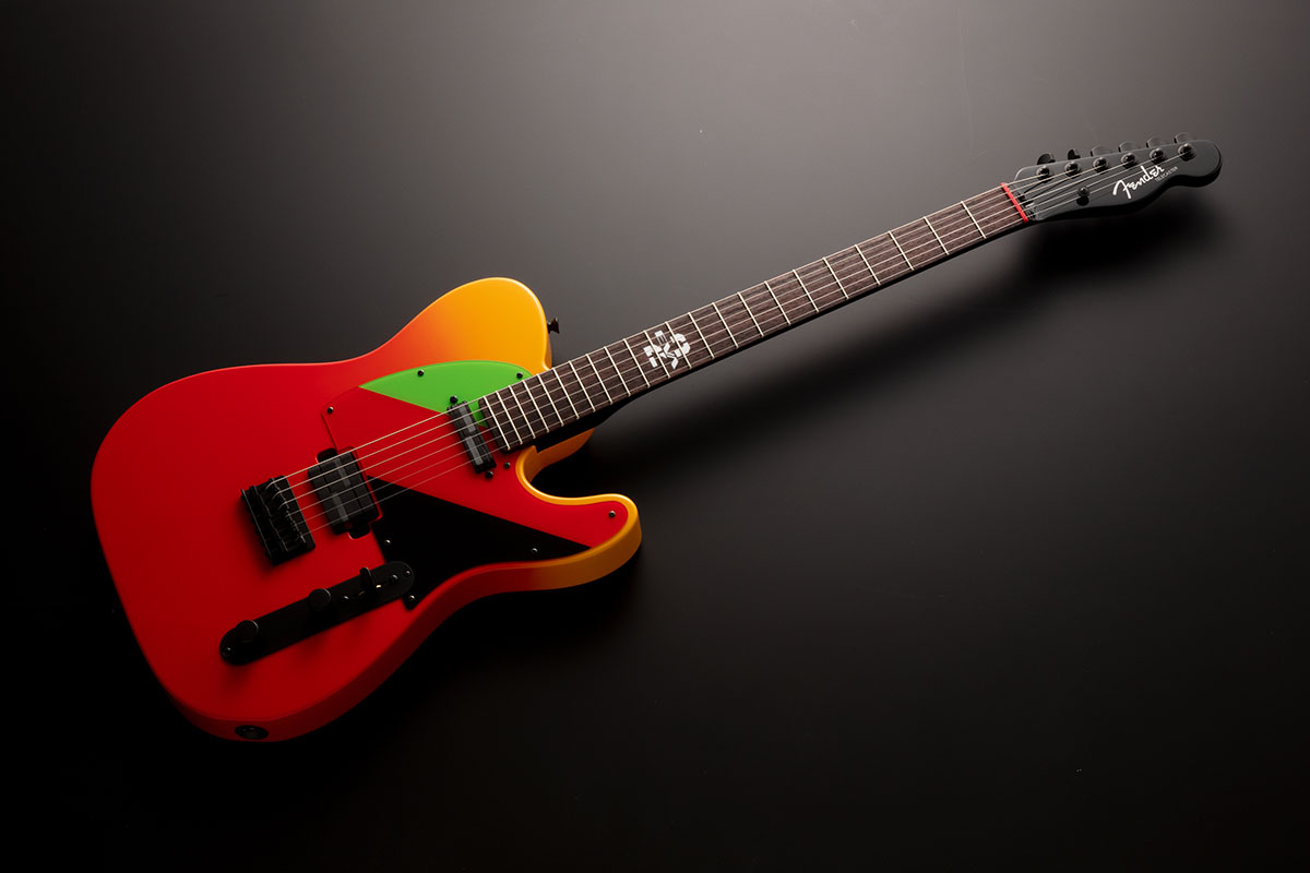 フェンダー エヴァ のアスカとコラボしたテレキャス Asuka Telecaster Av Watch