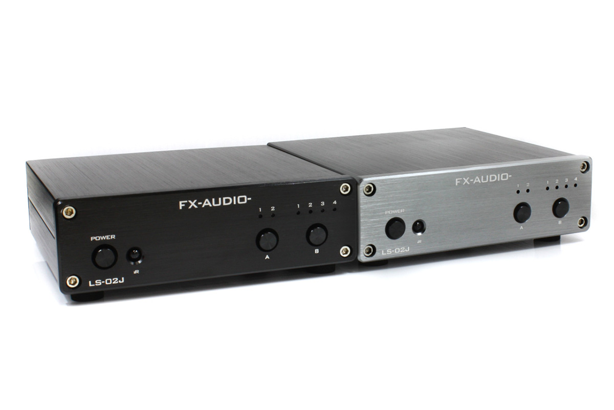 FX-AUDIO-、入出力を2:4で切り替えられるオーディオセレクター。4,990