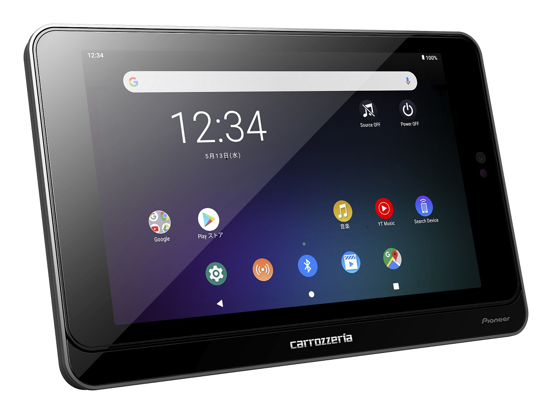 DAIHATSU 9インチタブレット本体 Pioneer CND-DA1 パイオニア、取り外して車外でも使える8型車載タブレット - AV Watch