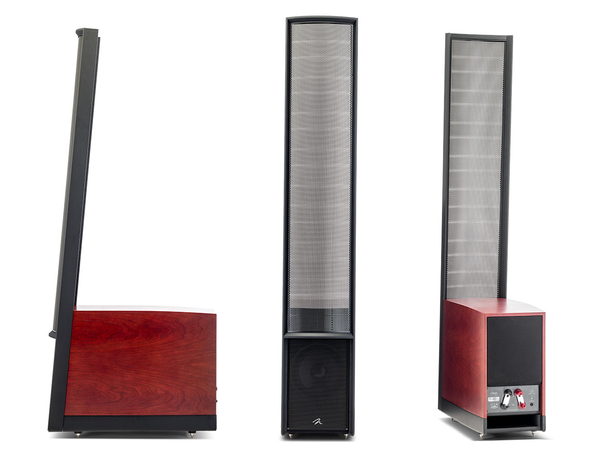 マーティン・ローガン、23cm静電トランスデューサ搭載スピーカー