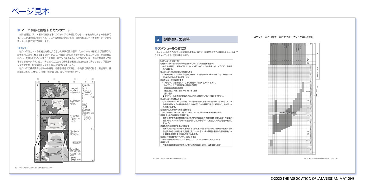 Tvアニメの 制作進行マニュアル 公開 Av Watch