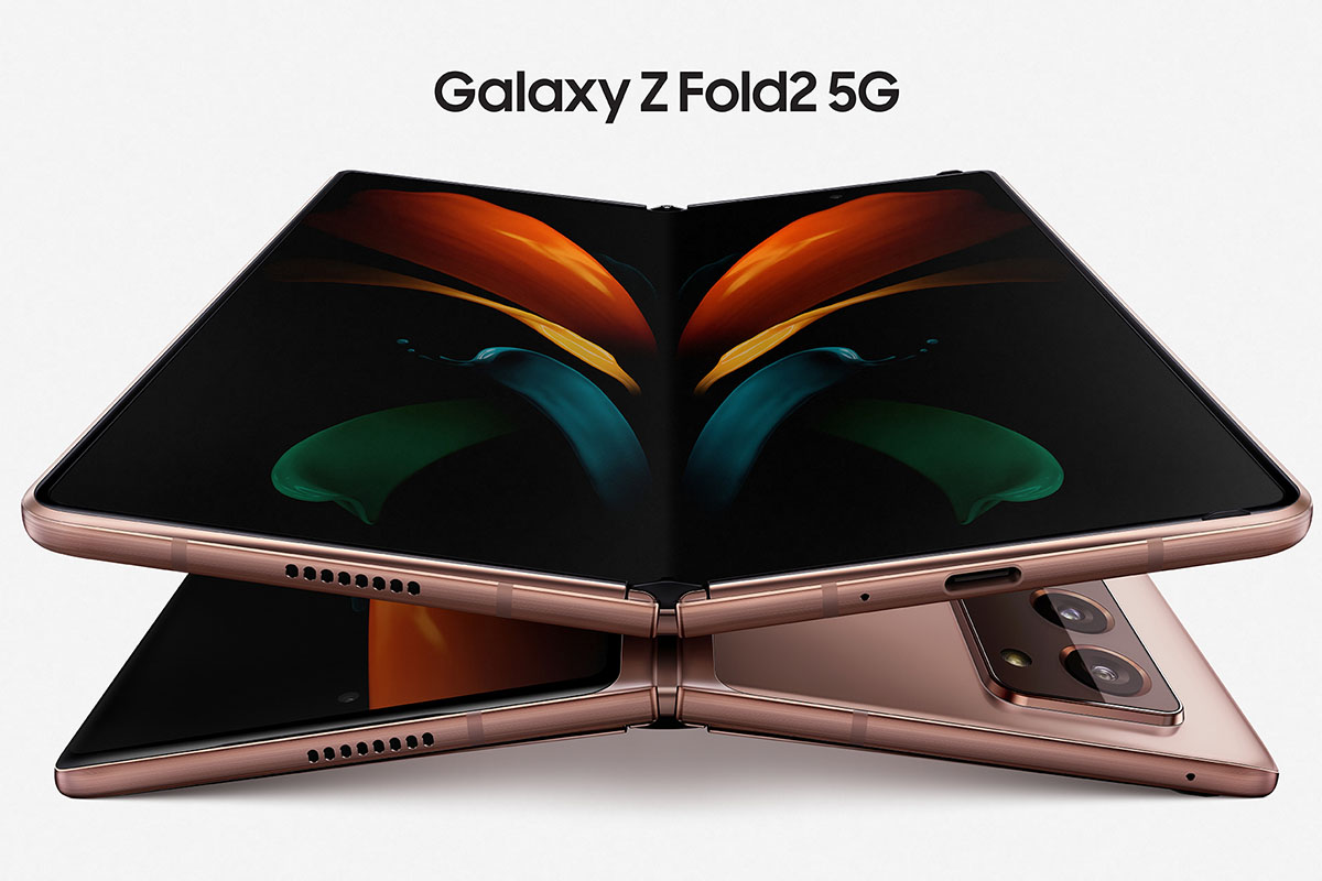 5G対応、折りたたみ式新スマホ「Galaxy Z Fold2」 - AV Watch