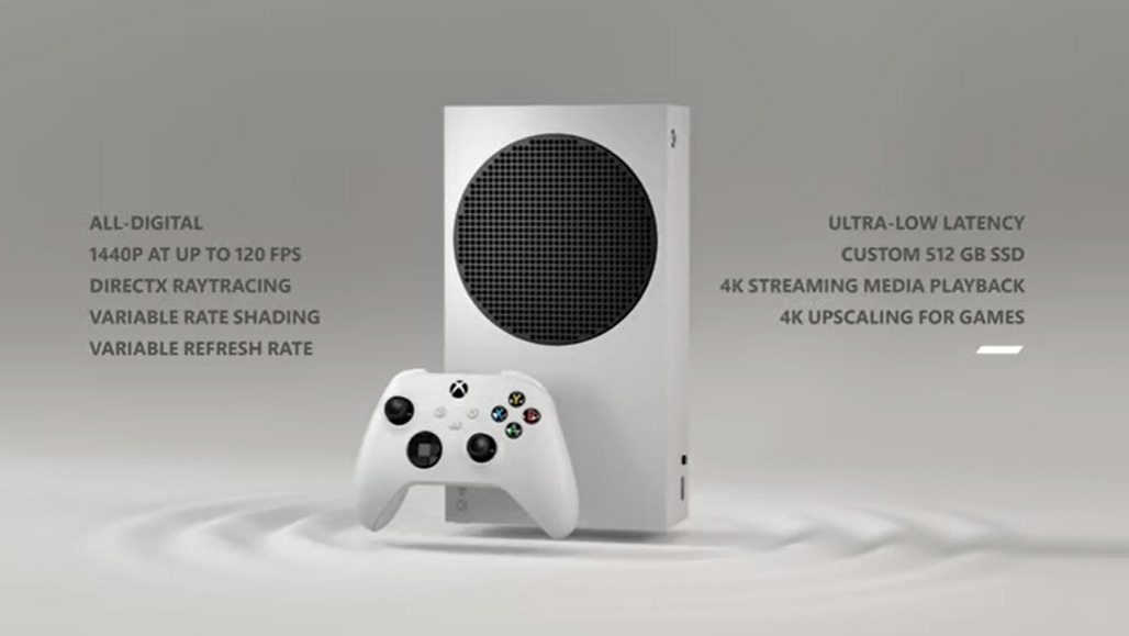 最小の「Xbox Series S」11月10日発売へ。1,440p/120fps対応 - AV
