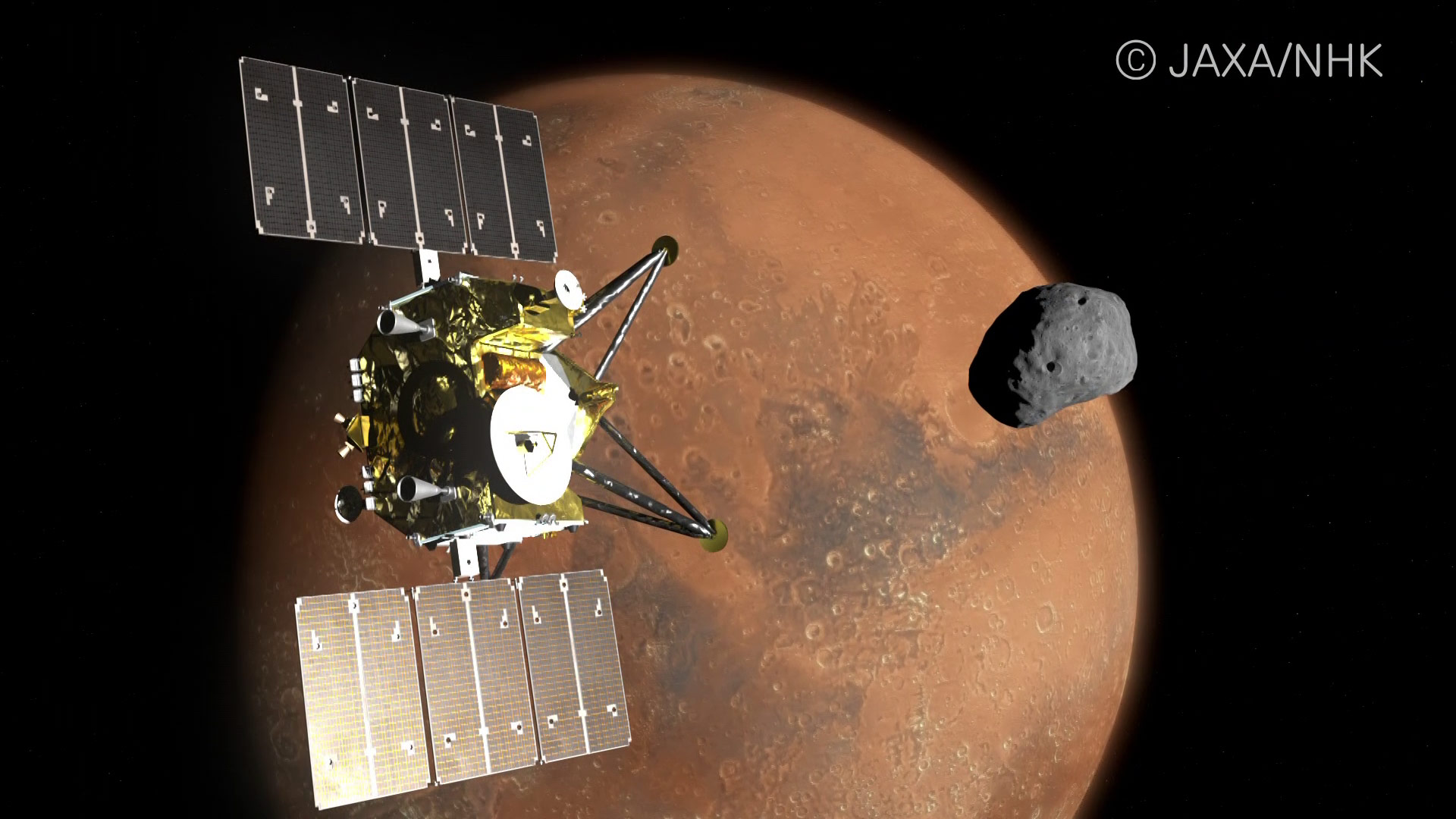 Jaxa Nhk 火星と衛星の8k撮影に史上初の挑戦 24年度打上げ Av Watch