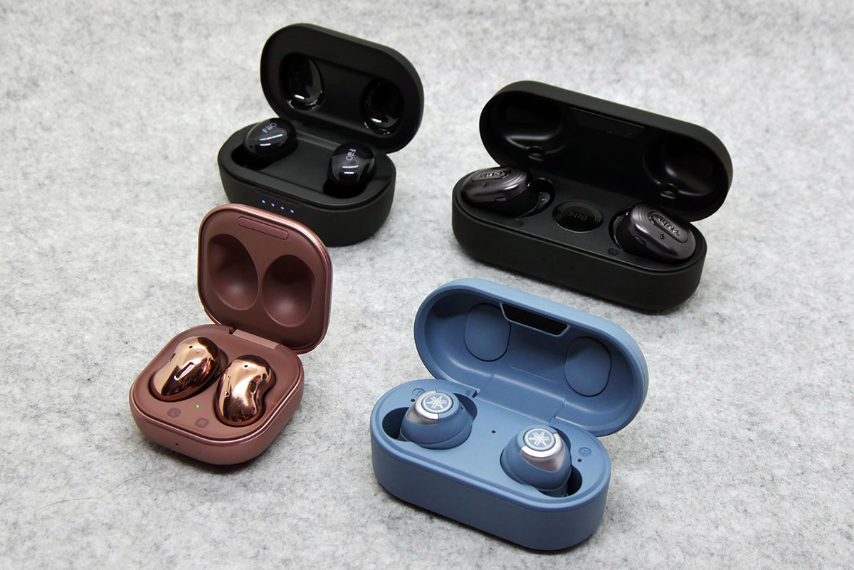 KINOKO NO YAMA ワイヤレスイヤフォン TECHNICS 完全ワイヤレスイヤホン ブラック [ ワイヤレス (左右分離