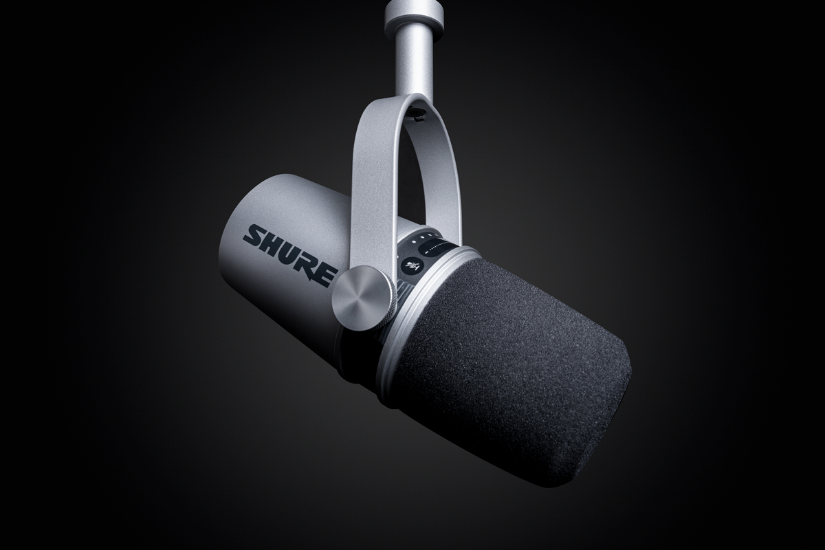 Shure、マイケル「スリラー」録音マイクをモチーフにしたUSB Shure、マイケル「スリラー」録音マイクをモチーフにしたUSB