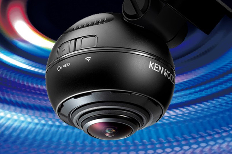 ケンウッド、球体型の360度撮影ドラレコ。業界最高約466万画素 - AV Watch