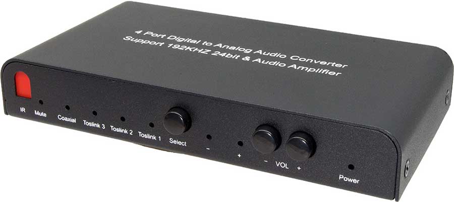 Amulech、6,500円でデジタル4入力の192kHz/24bit対応DAC - AV