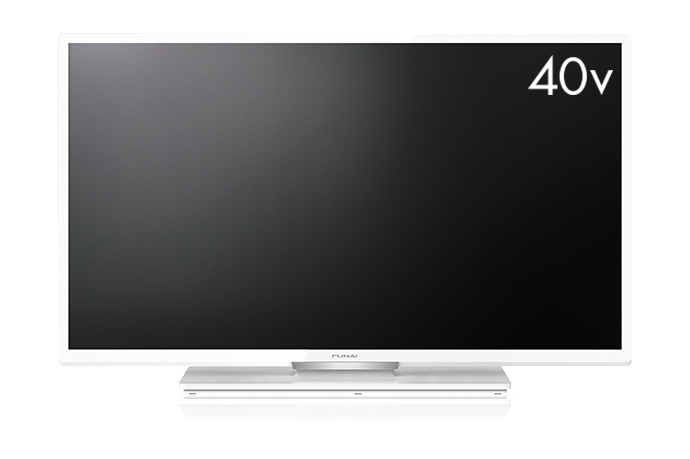 FUNAI、HDD内蔵テレビに白い40型。ヤマダ電機限定で54,780円 - AV Watch