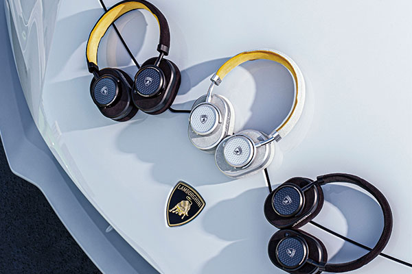 ランボルギーニデザインのイヤフォン&ヘッドフォン。Master＆Dynamic