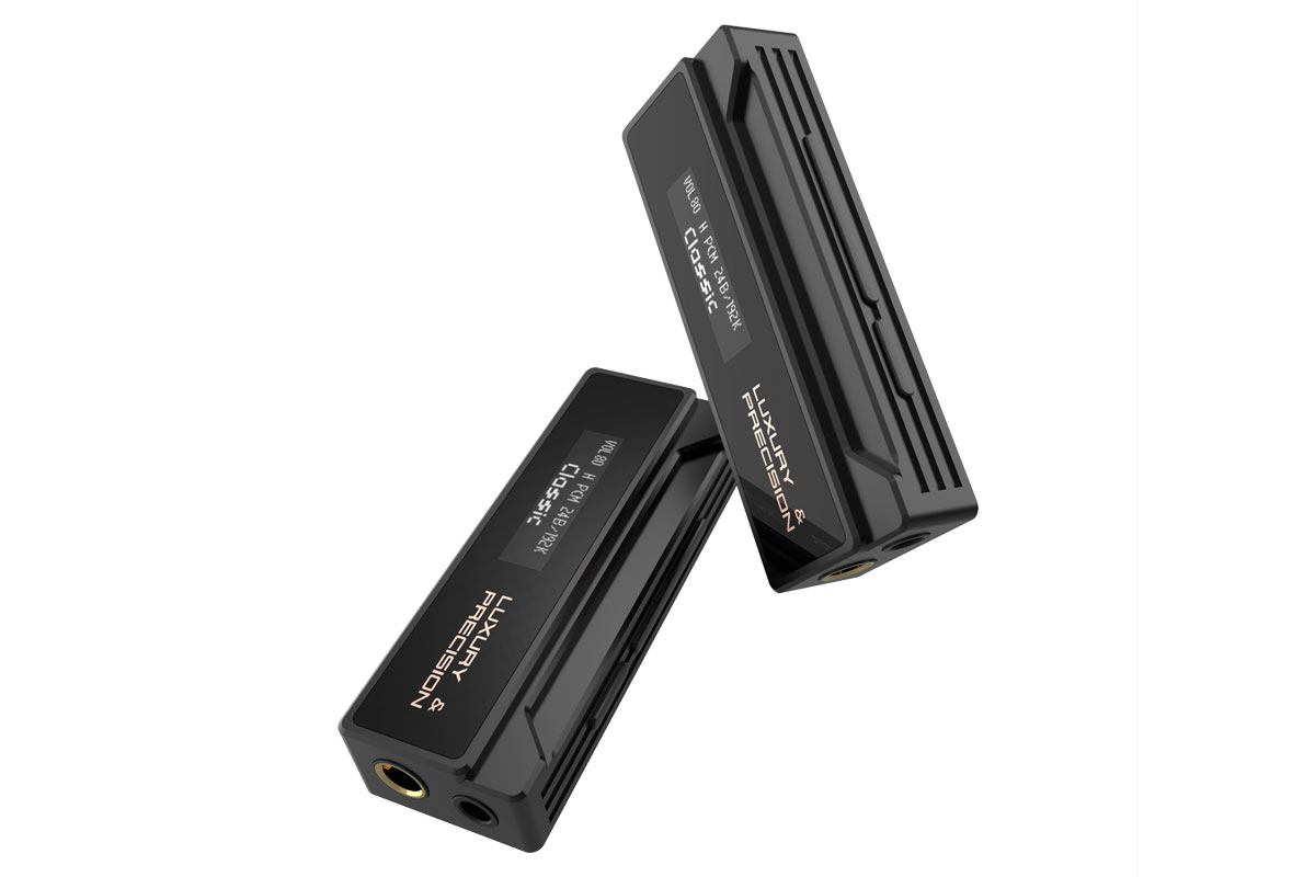 LUXURY&PRECISION初のポータブルUSB DAC「W1」「W2