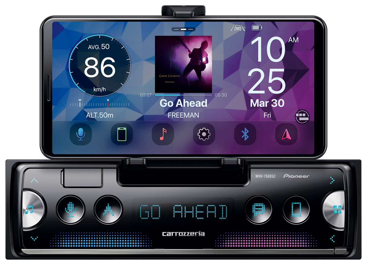 パイオニア、カーAV用アプリにAlexaの表示カード対応。視認性向上 - AV